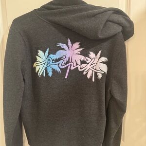Victoria’s Secret PINK Hoodie & Leggings Set | Palm Tree Graphic |